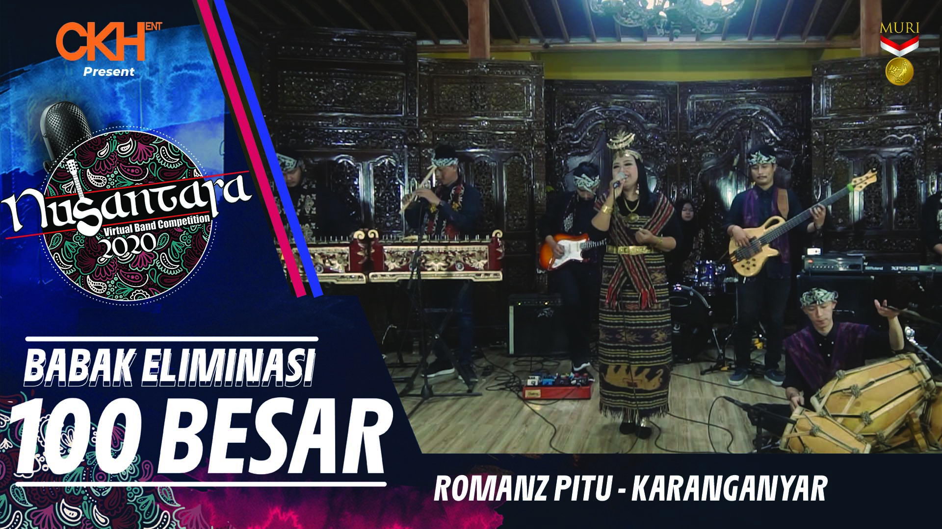 Romanz Pitu - Eliminasi 100 Besar Nusantara Virtual Band Competition